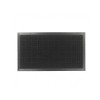 Capacho Emborrachado 0.40 x 0.70cm Preto - Bella Casa