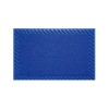 Tapete Capacho Vinil 0.60x 0.90cm - Azul - Bella Casa