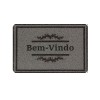 Tapete Capacho Vinil 0.40x 0.60cm - Estampado - Bella Casa