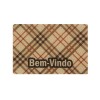 Tapete Capacho Vinil 0.40x 0.60cm - Estampado - Bella Casa