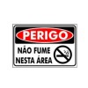 Placa Não Fume Nesta Área Pr5017 - Encartale 