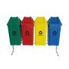 Conjunto p/ Coleta Seletiva com 4 Cestos de 60L