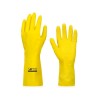 Luva Multiuso Látex Standard Amarelo com Forro EG - Volk