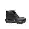 Botina PU Amarrar com Bico Preto - Cartom