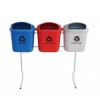 Conjunto p/ Coleta Seletiva com 3 Cestos 40 L