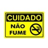 Placa Cuidado Não Fume Pr3017 - Encartale 