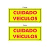 Placa Cuidado Veículos Ps468 - Encartale 