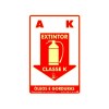 Placa Extintor Co2 Fotoluminescente Paf479 - Encartale