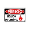 Placa Líquido Inflamável Pr5019 - Encartale 