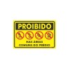 Placa Proibida (Bicic, Patins) Ps458 - Encartale 