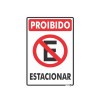 Placa Proibido Estacionar Ps01 - Encartale 