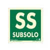 Placa Pavimento Subsolo Fotoluminescente Paf631 - Encartale 