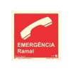 Placa Telefone de Emergência Paf306 - Encartale 