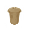 Cesto de Lixo 60 L Red com Tampa Bege