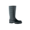 Bota PVC Cano Longa Preta com Forro Biqueira e Palmilha de Aço - Bracol