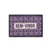 Tapete Capacho Emborrachado 0.40 x 0.60cm Fenice - Estampado - Bella Casa