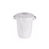 Cesto de Lixo 60 L Red com Tampa Branco