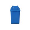 Cesto de Lixo 100 L Quad Basculante Azul
