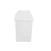 Cesto de Lixo 100 L Quad Basculante Branco