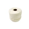 Corda Trançada de Algodão 16.0mm Branca (Vendida por Kilo)