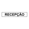 Placa em Poliestireno Recepção PS-52