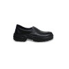 Sapato PU Elástico sem Bico Preto - Cartom