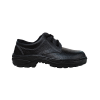 Sapato PU Amarrar com Bico Preto - Cartom