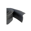 Testeira de Borracha Preta 6cm (VENDIDA POR METRO)