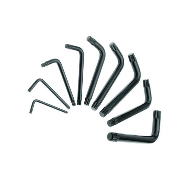 Jogo de Chave L Multidentada 4 a 18mm 9 Pçs - Gedore