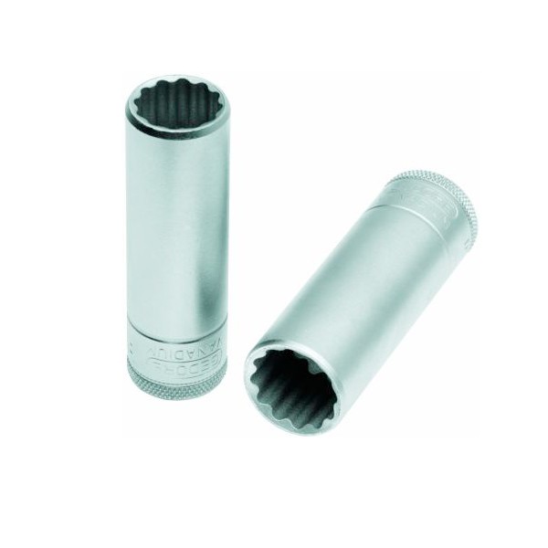 Soquete Estriado Longo 16mm Encaixe 1/2 Pol. - Gedore