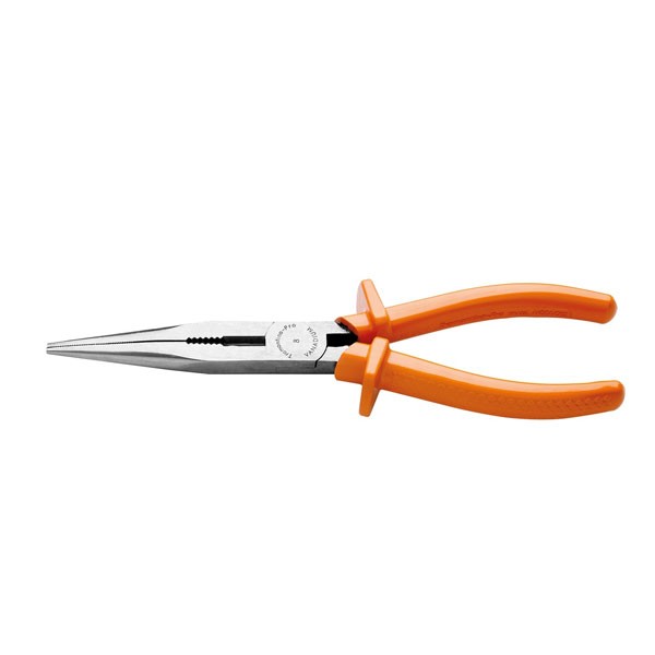 Alicate Meia Cana Reto Isolado Aço Cromo Vanádio 8" - 44004/182 - Tramontina