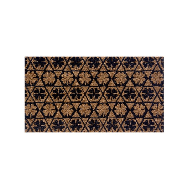 Capacho Fibra de Coco 0.60 x 0.33cm Estampado Retangular - Bella Casa