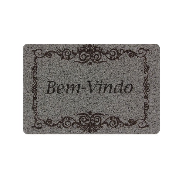 Tapete Capacho Vinil 0.40x 0.60cm - Estampado - Bella Casa
