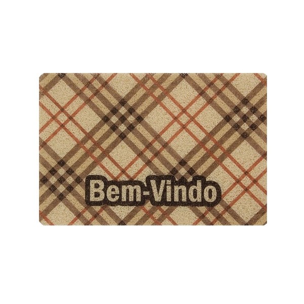 Tapete Capacho Vinil 0.40x 0.60cm - Estampado - Bella Casa