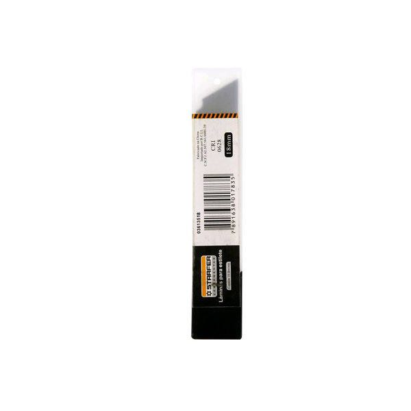 Lâmina para Estilete 18mm c/ 10 Unidades