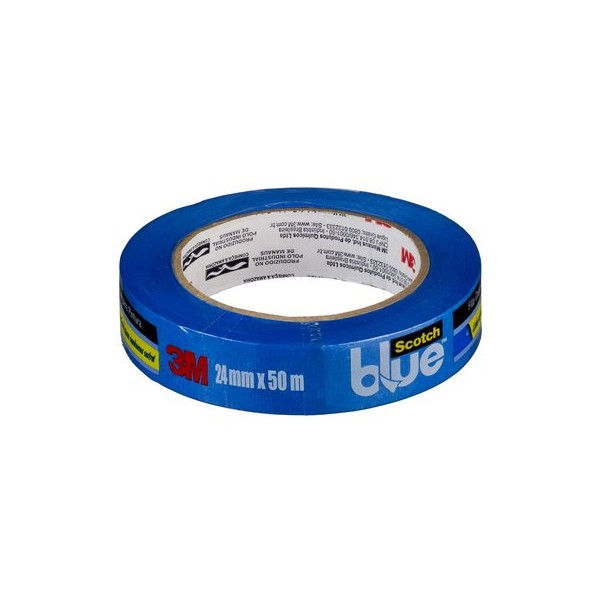 Fita Crepe 24 mm x 50 m Scotch Blue - 3M