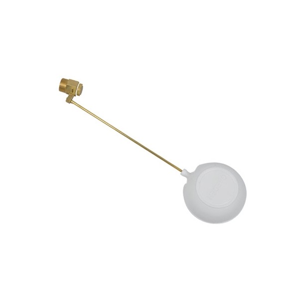  Torneira de Boia 1.1/2 Pol. Latão com Balão Plástico - Garden