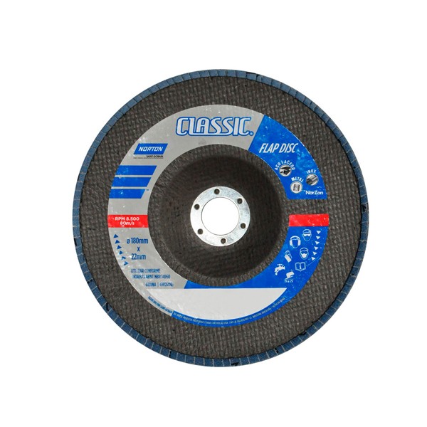 Disco Lixa Ferro 4.1/2 Pol. 80 Flap Classic - Norton