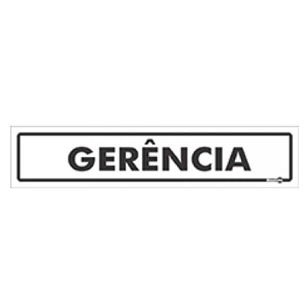 Placa Gerência Ps54 - Encartale 
