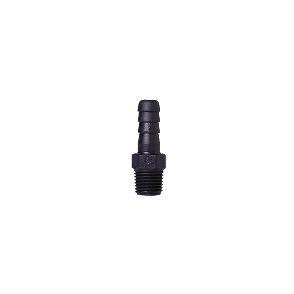 Espigão Macho BSP 6.4mm 1/4 Pol x  9.5mm 3/8 Pol