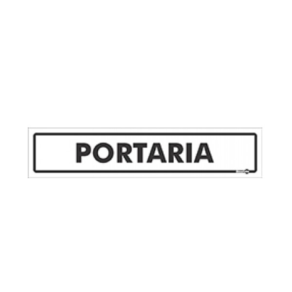 Placa Portaria Ps417 - Encartale 