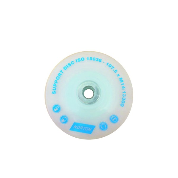 Suporte Disco Lixa 4.1/2 Pol. Nylon Duro - Norton