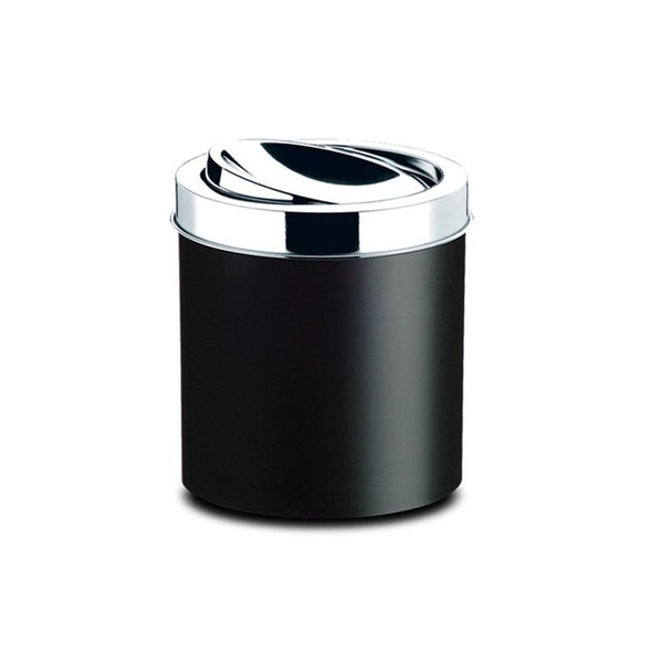 Cesto Lixo 5.4L Preto Basculante - Brinox