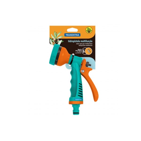 Esguicho 12.7mm Jardim Rev. PVC 6 Jatos - Tramontina