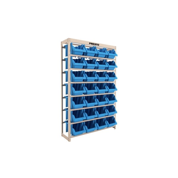 Kit Estante Gaveteiro Organizador com 28 Gavetas - Presto