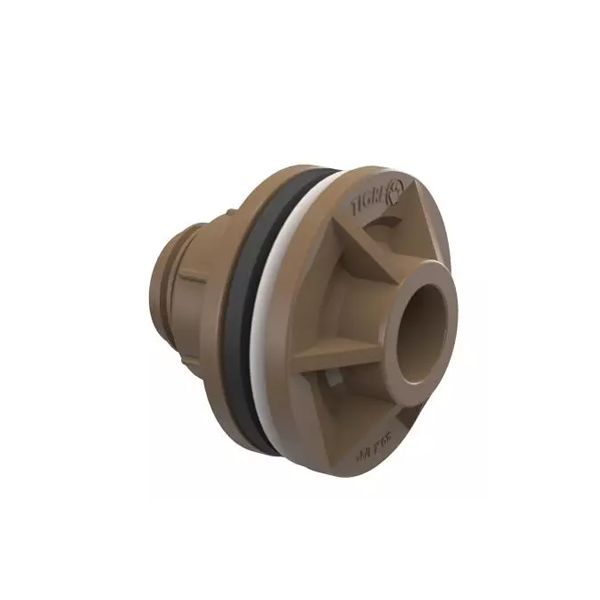 Adaptador Soldável PVC 3/4 pol com Anel Marrom - Tigre