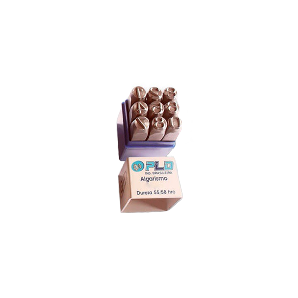 Algarismo de Bater 10mm PLK-12