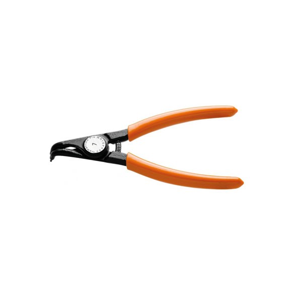 Alicate Bico Curvo p/ Anéis Externos Aço Cromo Vanádio 7" - 44011/107 - Tramontina