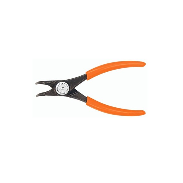 Alicate Bico Curvo p/ Anéis Internos Aço Cromo Vanádio 7" - 44009/107 - Tramontina