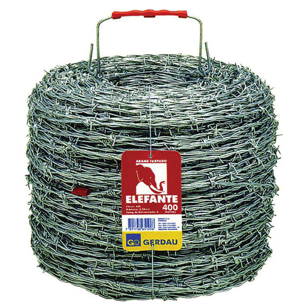 Arame Farpado Elefante 2.20 - 400mts - Gerdau